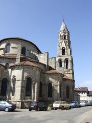 The Romanesque church at Saint Leonard de Noblat