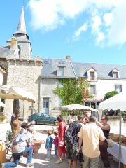 Visit a local market in Limosin France